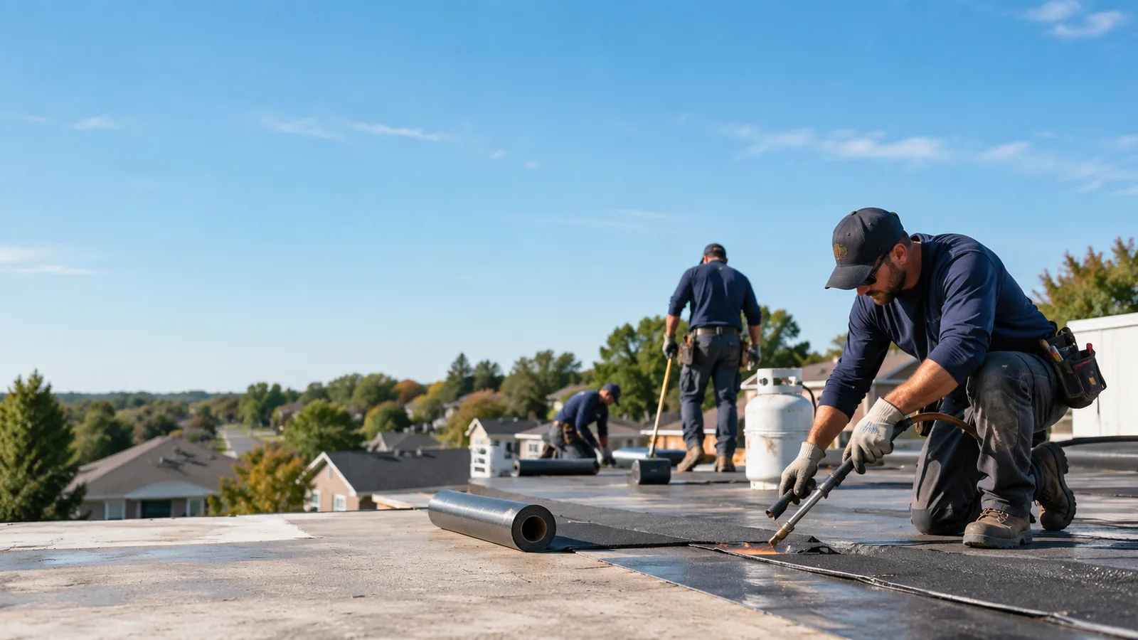 Flat Roof Leak Repair providers in Savoy, TX